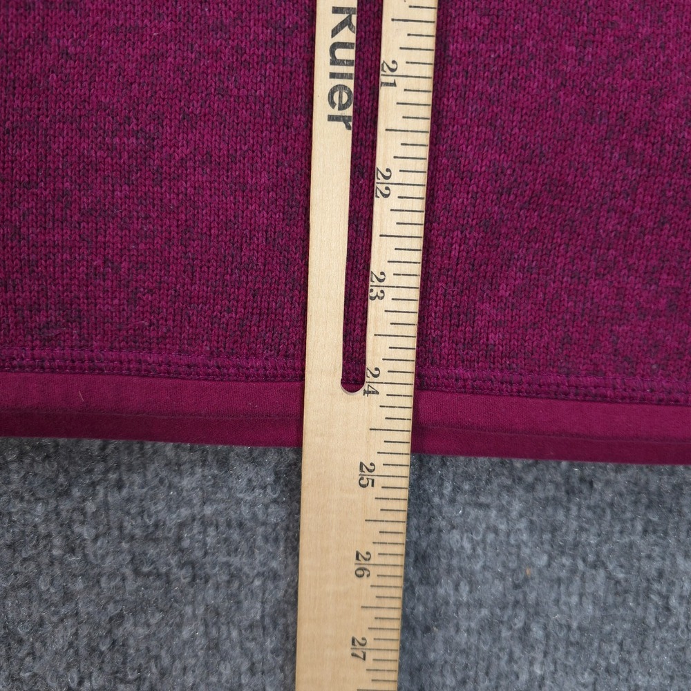 Patagonia Raspberry Half-Zip Teddy Fleece Pullover - Picture 11 of 13